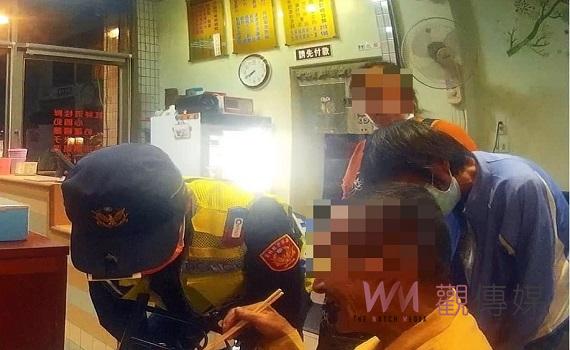 老翁「巴豆夭」沒帶錢又迷路 北港警助他與家屬重逢