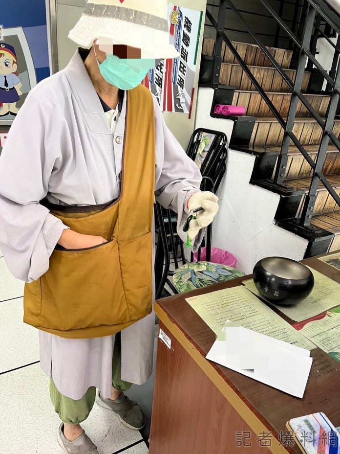 師姐化緣碗缽險弄丟 警地毯式尋訪助尋獲 73 S 25723442 | 社會 社會 記者爆料網