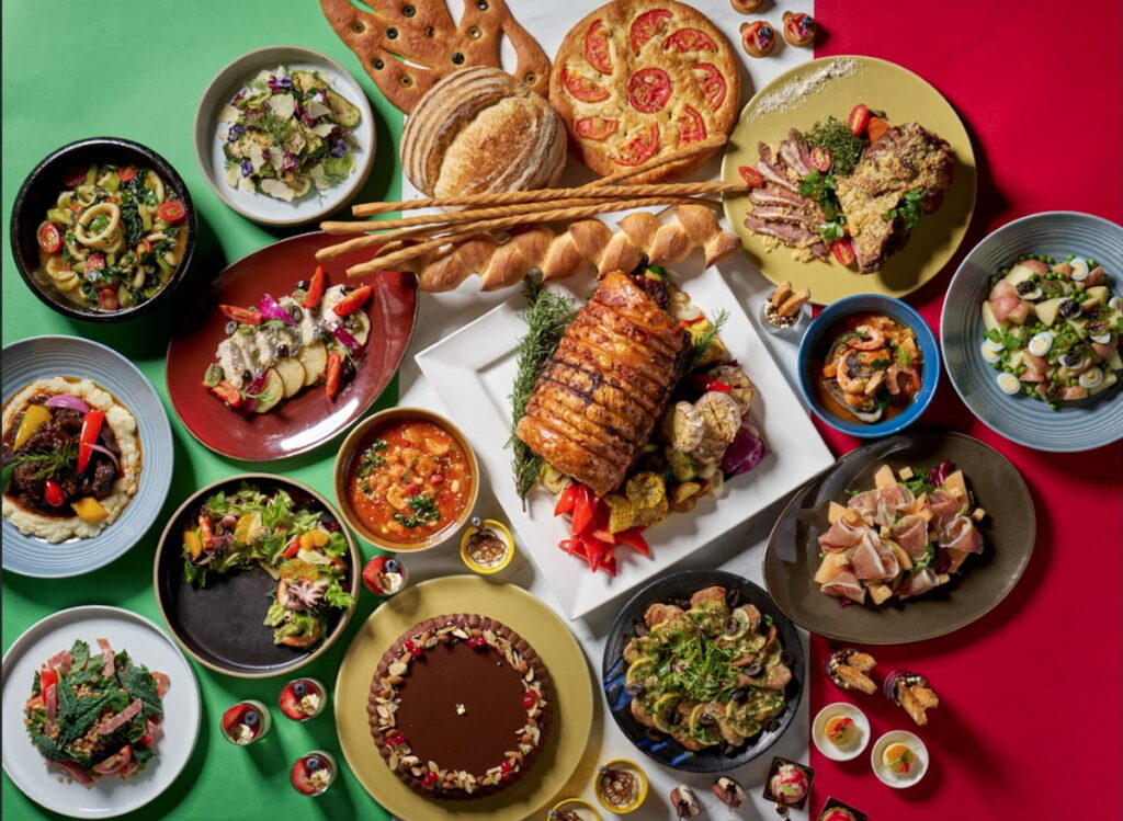 彩虹作義大利美食節超過50道南北義經典菜餚美味上桌