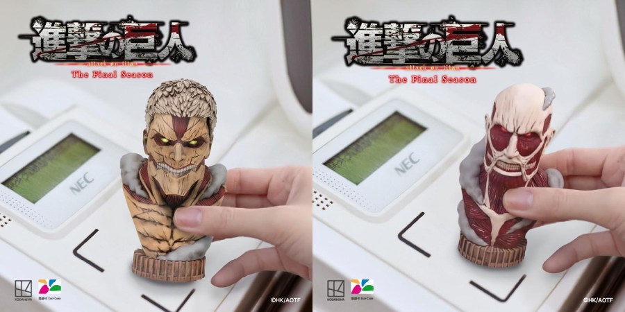 《進擊的巨人》粉絲福音!台灣首推限量版「巨人胸像」立體悠遊卡 210 《進擊的巨人》粉絲福音!台灣首推限量版「巨人胸像」立體悠遊卡 209
