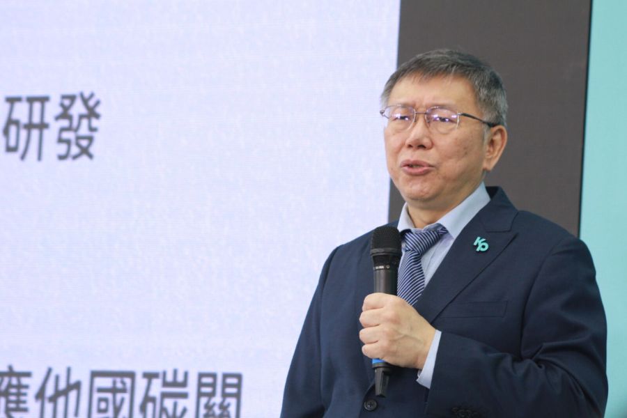 朱稱侯柯確定在同張選票 柯文哲急喊沒有:要規則公平 216 民眾黨總統參選人柯文哲。(方炳超攝)