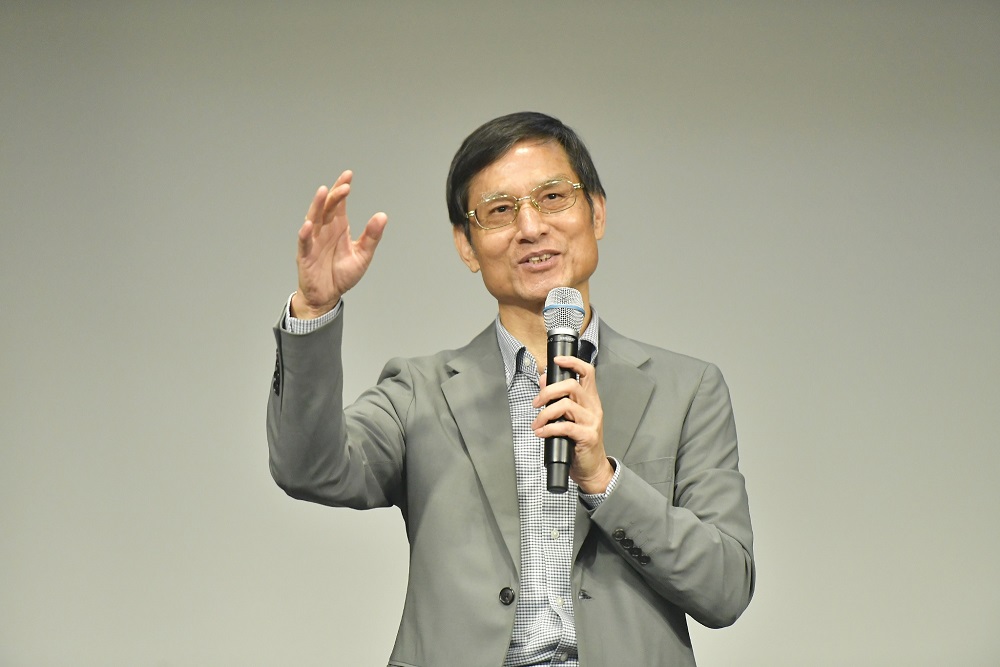▲行政院林萬億政務委員表示,掘銀髮產業商機,從健康、照顧、安全、社會連結、生活便利等需求出發,加速推動高齡普惠科技創新研發。(記者劉嘉菲翻攝)