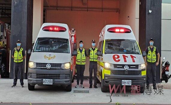 再添新戰力！中市消防局增設9輛線上救護車
