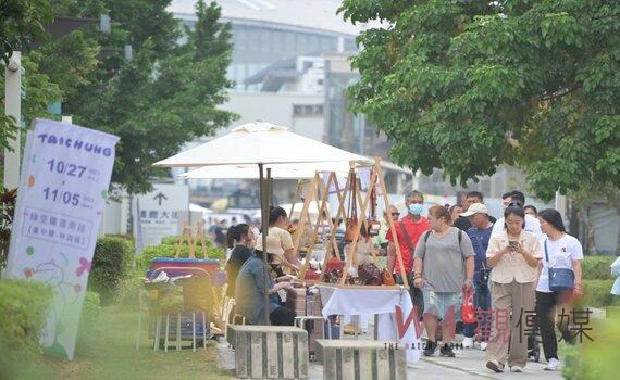 綠空鐵道變身打卡聖地 「創意台中」邀您來看展、逛市集、聽音樂