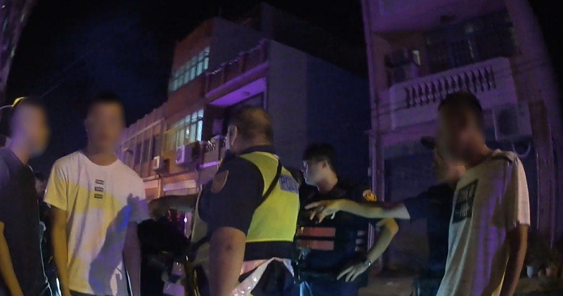 竹南環市路多人鬥毆    警快打迅速到場維護治安
