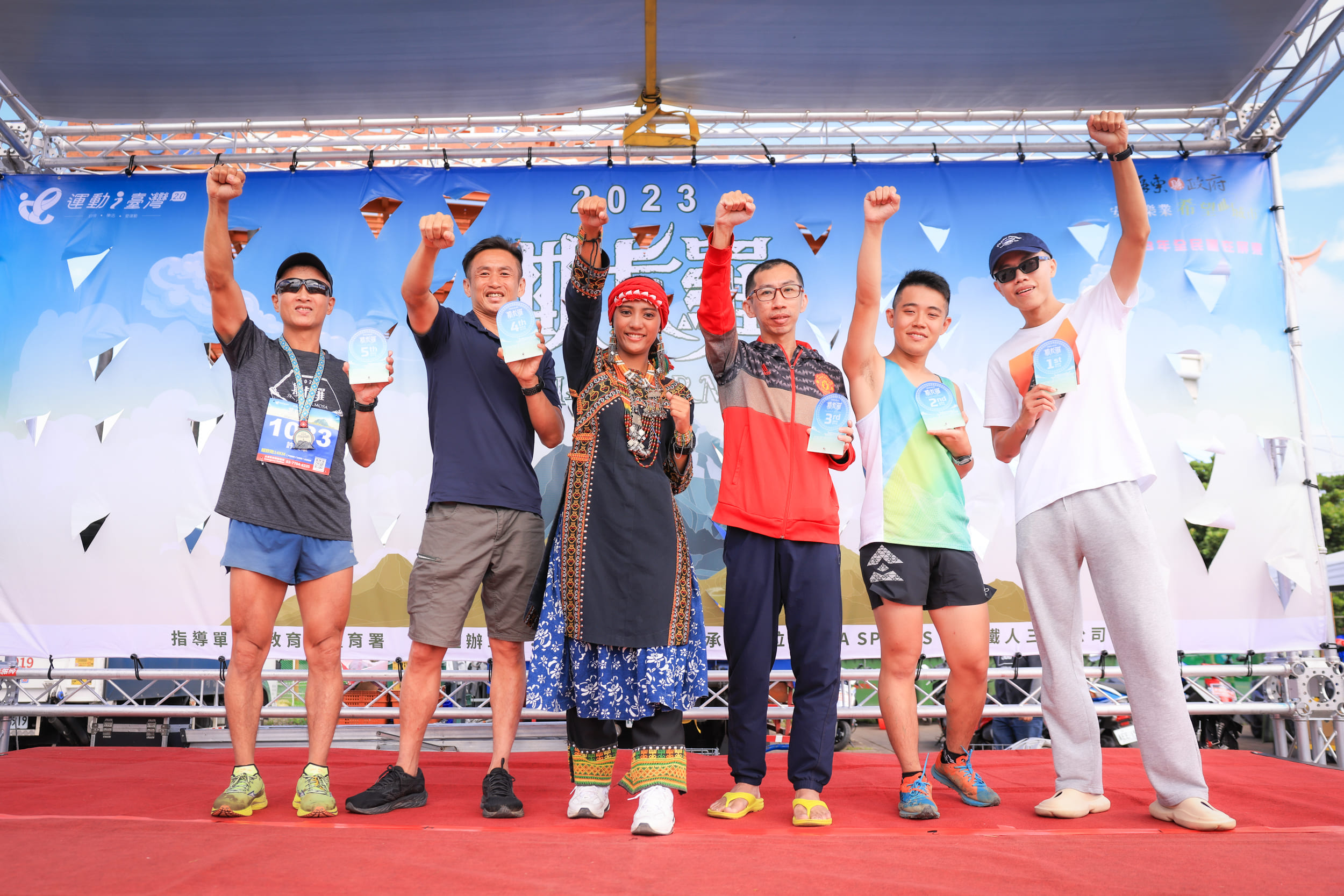 「斯卡羅公主」程苡雅參與兩日活動,並為優勝選手頒獎。