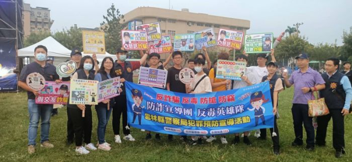虎尾三校聯合演唱會 虎尾警加入交通安全宣導