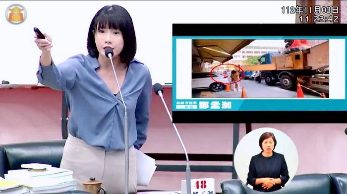 建築工區交維疏失 鄭孟洳要求工務局嚴查