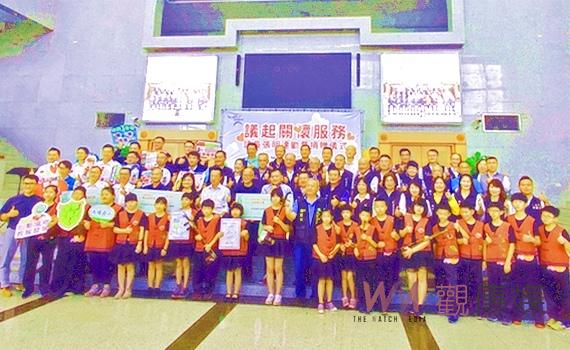 嘉義縣議長張明達號召企業公益捐贈 縣警消與偏鄉國小更新設備