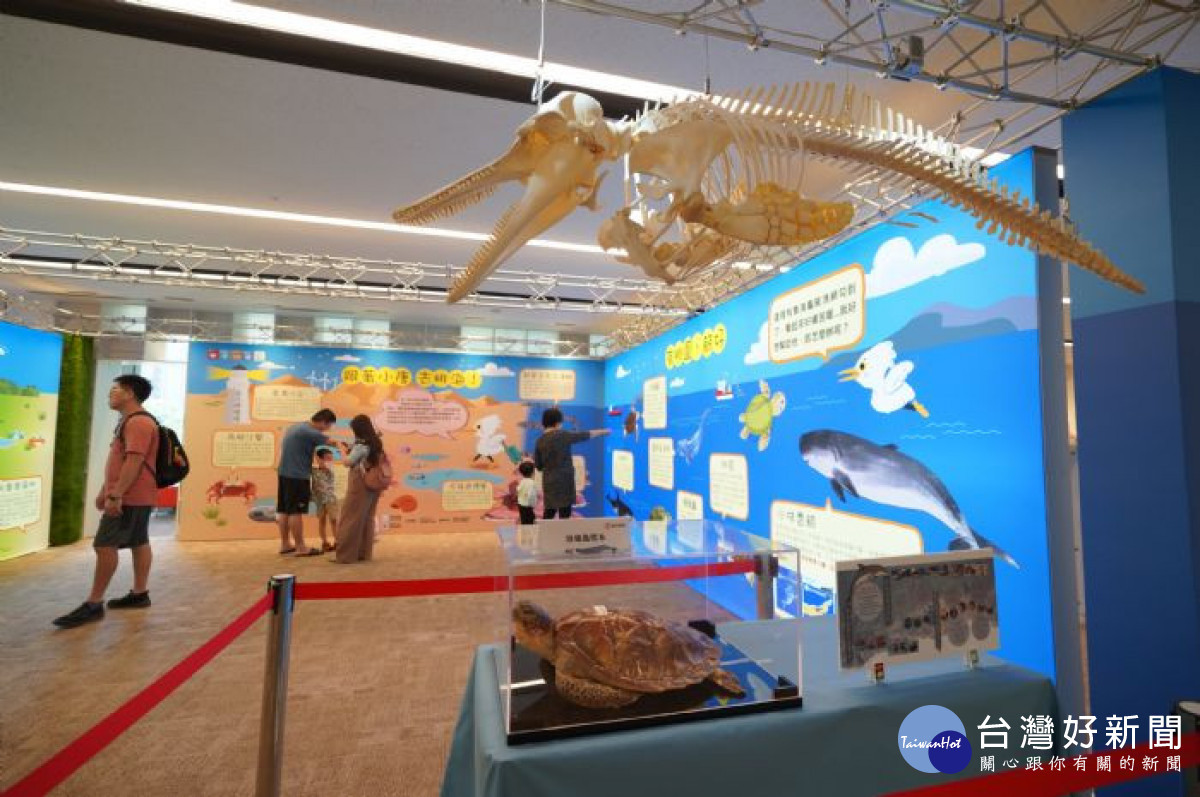 「候鳥漫波 揪哩來~跟著小唐去桃海」系列活動在桃園市立圖書館總館盛大登場。