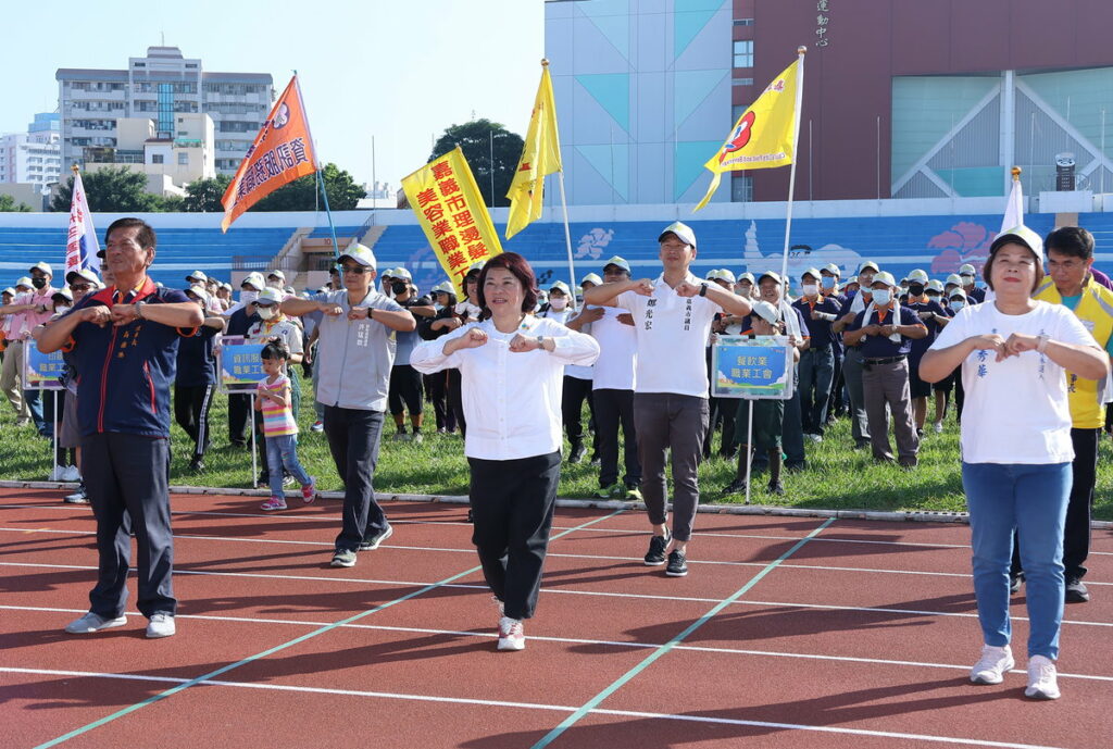 市長領跳火肌舞