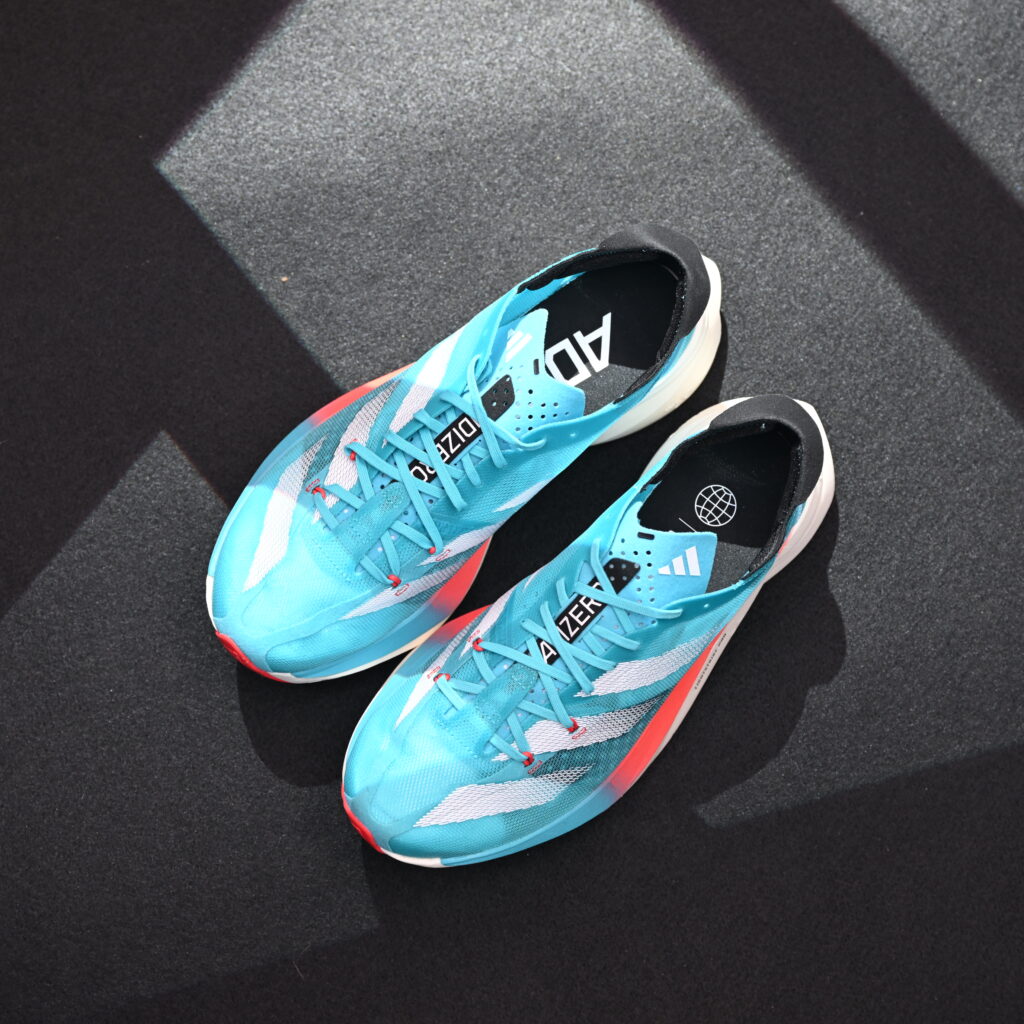 蔣介文去年穿著ADIZERO ADIOS PRO 3勇奪2022臺北馬拉松國內組冠軍