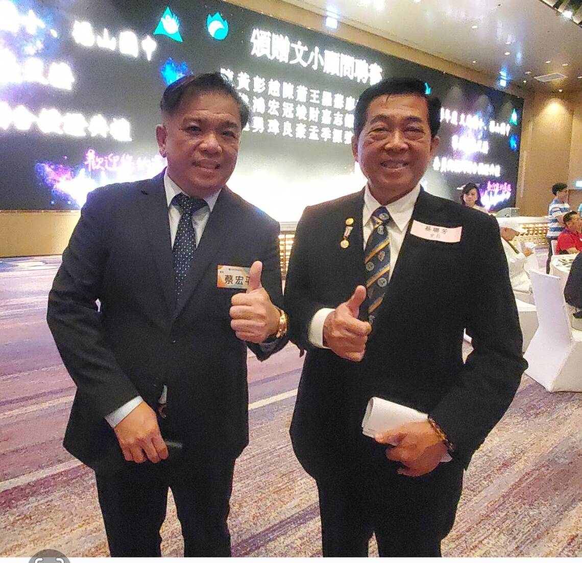 漾新聞|高市首對「家長會長父子檔」蔡聯芳與蔡宏平奉獻教育「父子同心，其利斷金」