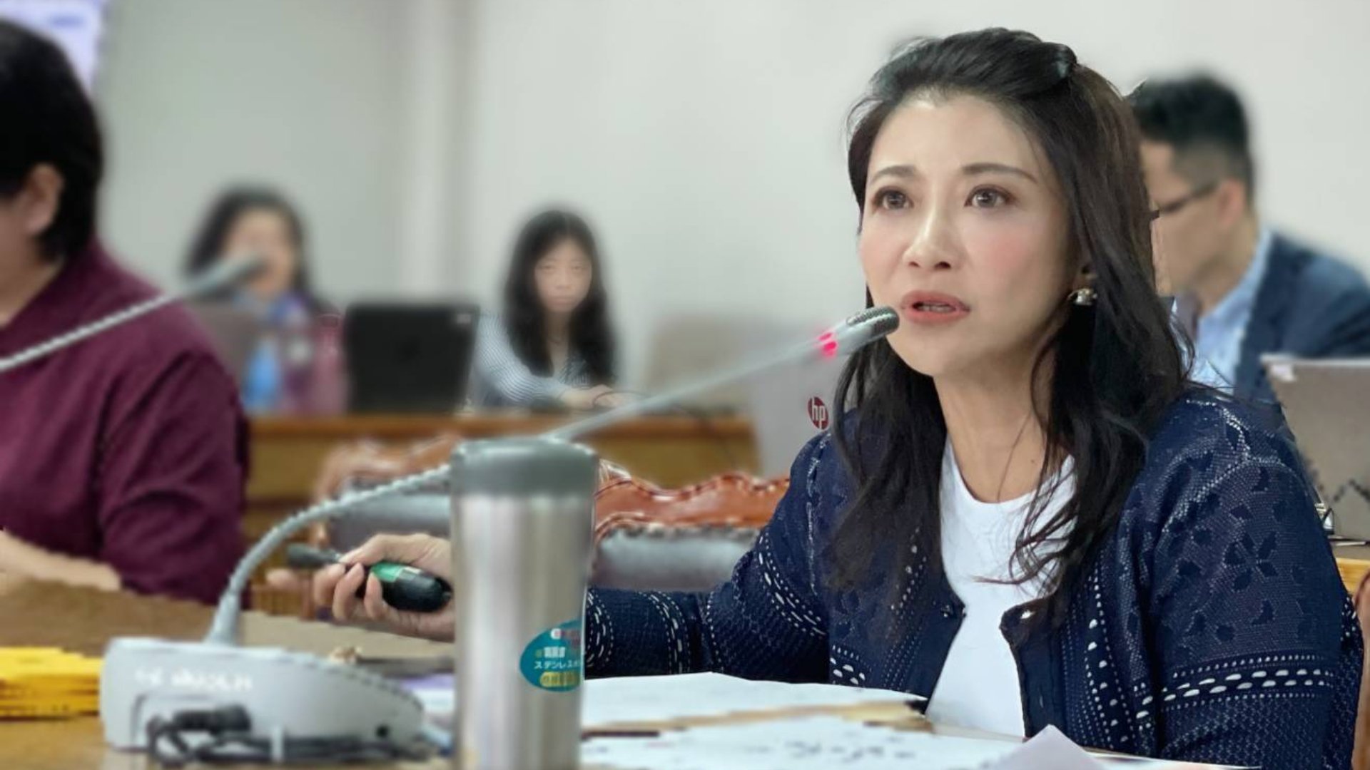 林楚茵6日表示,自己信任丈夫,因為夫妻最清楚彼此的相處狀況。翻攝林楚茵臉書