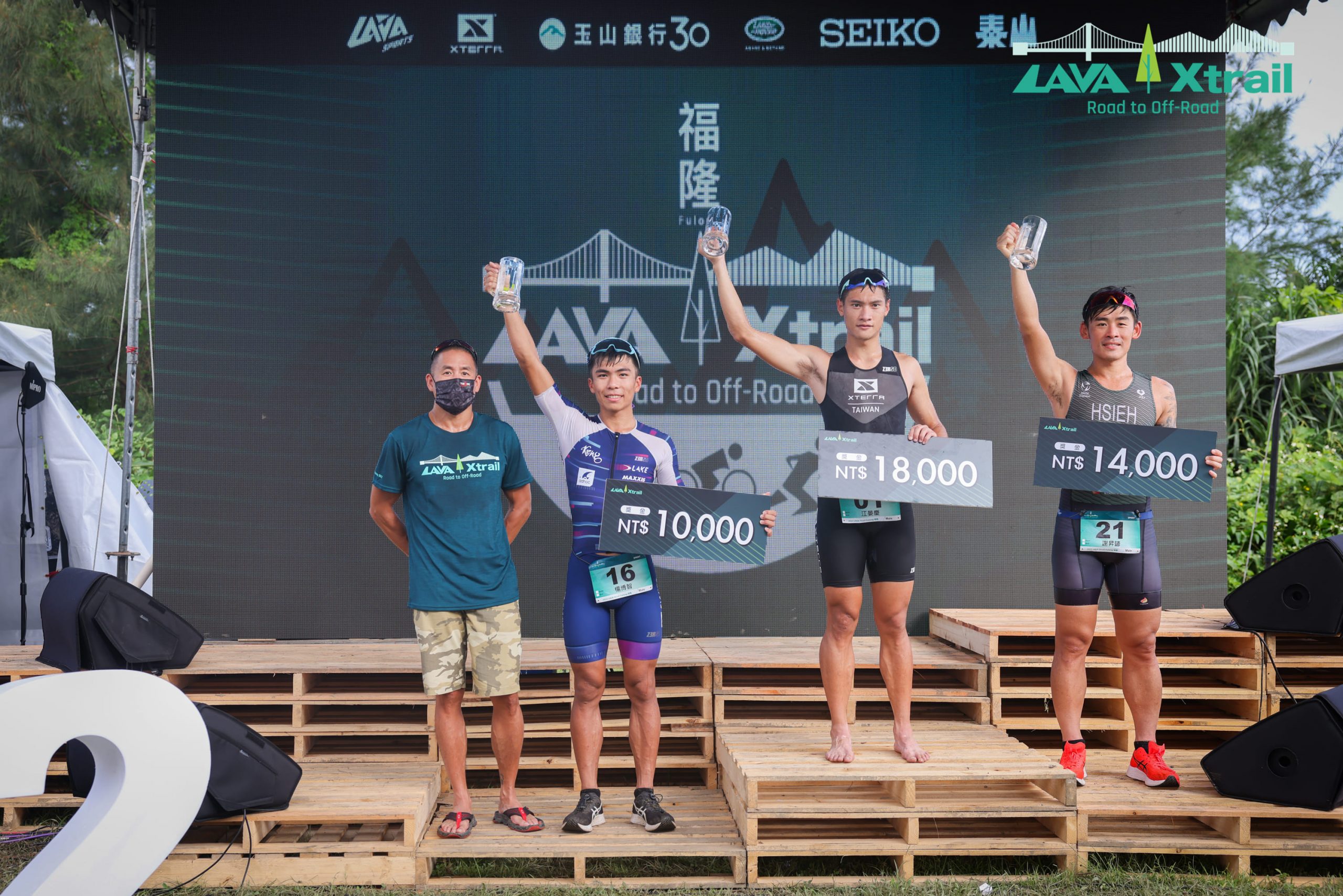 第一屆《LAVA Xtrail SPRINT 菁英直播賽》在鐵人、越野圈引起不小迴響與話題。圖片來源:LAVA|Xtrail