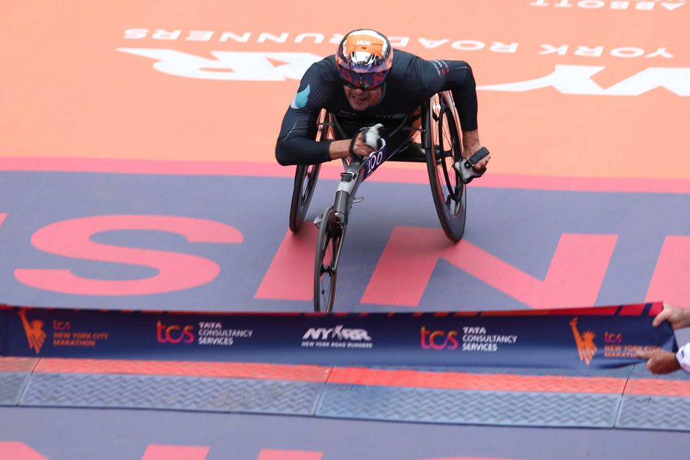 馬塞爾‧哈格(Marcel Hug) 照片來源:runnersworld