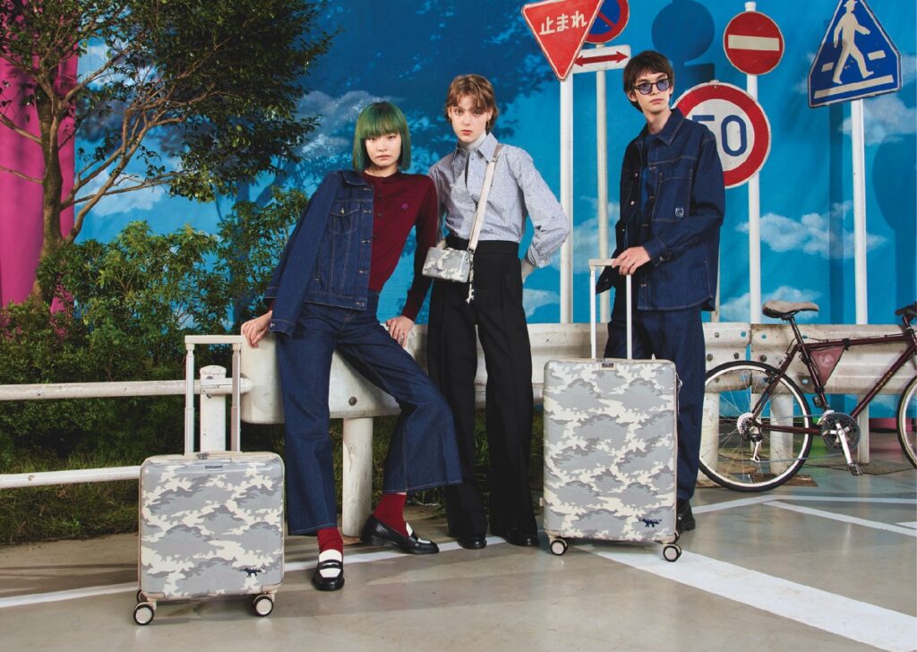 Maison Kitsuné x Samsonite 攜手打造俏皮時髦的奇幻旅程