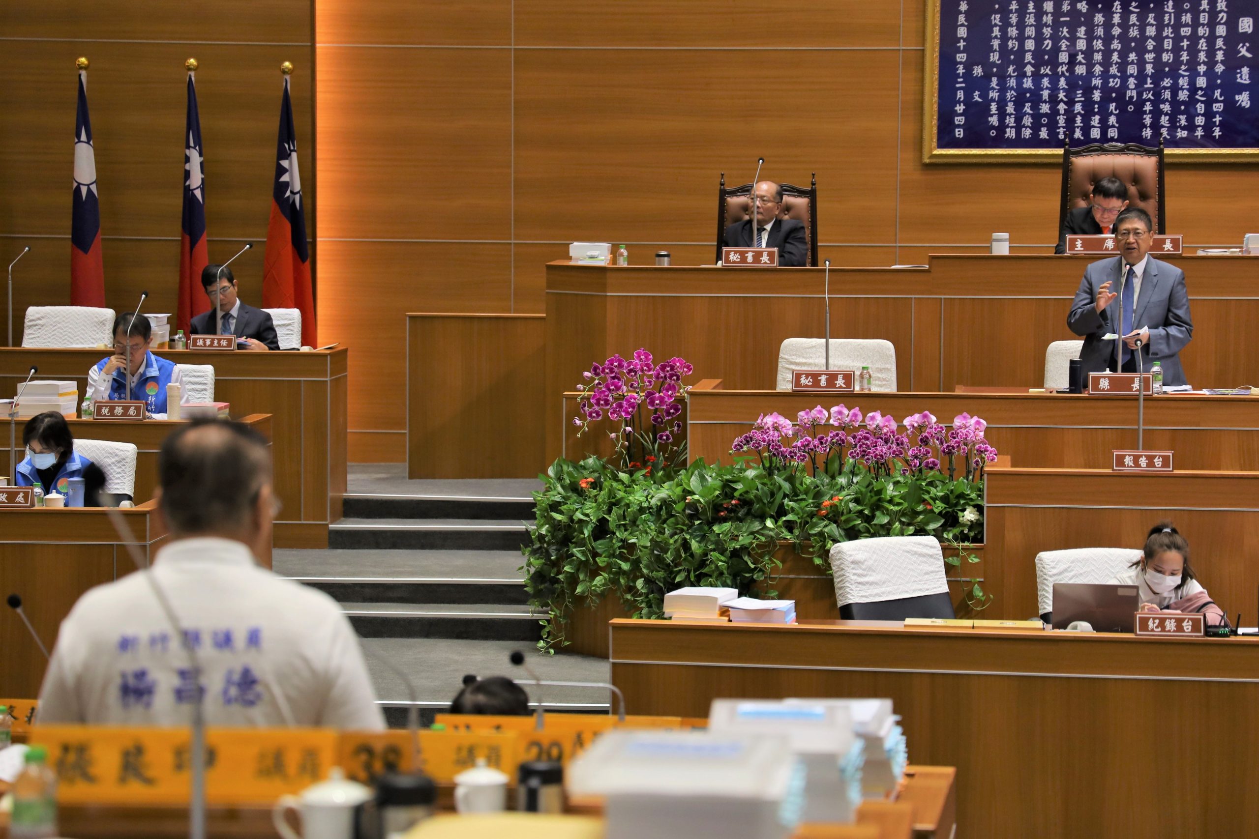縣議員楊昌德質詢 竹縣明年可望建置消防訓練基地