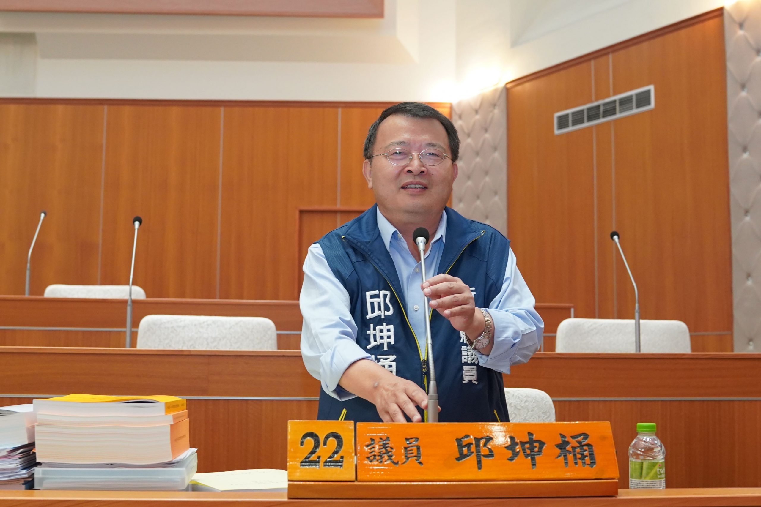 新竹縣邱坤桶議員質詢　關心園區三期及二重交流道進度