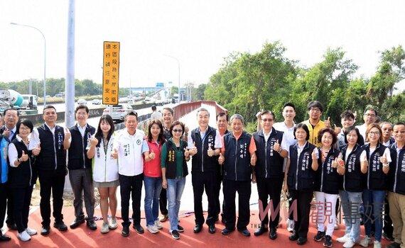 筏子溪水岸廊道南延至烏日 副市長黃國榮:拓展中市民休憩空間