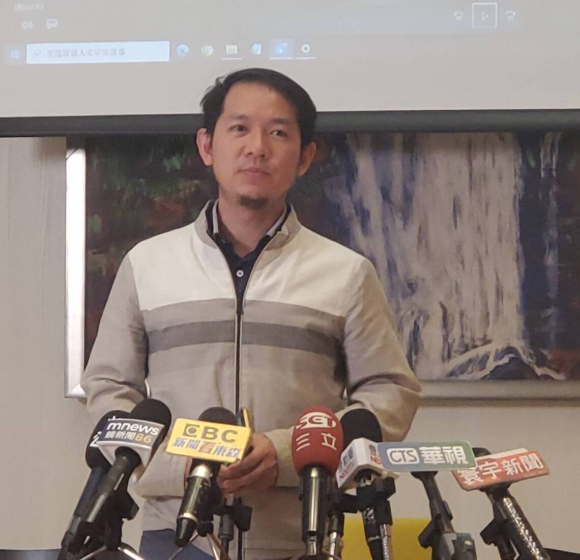 漾新聞|前時力議員林于凱力挺郭倍宏 重批民進黨 切莫以影武者干預選舉