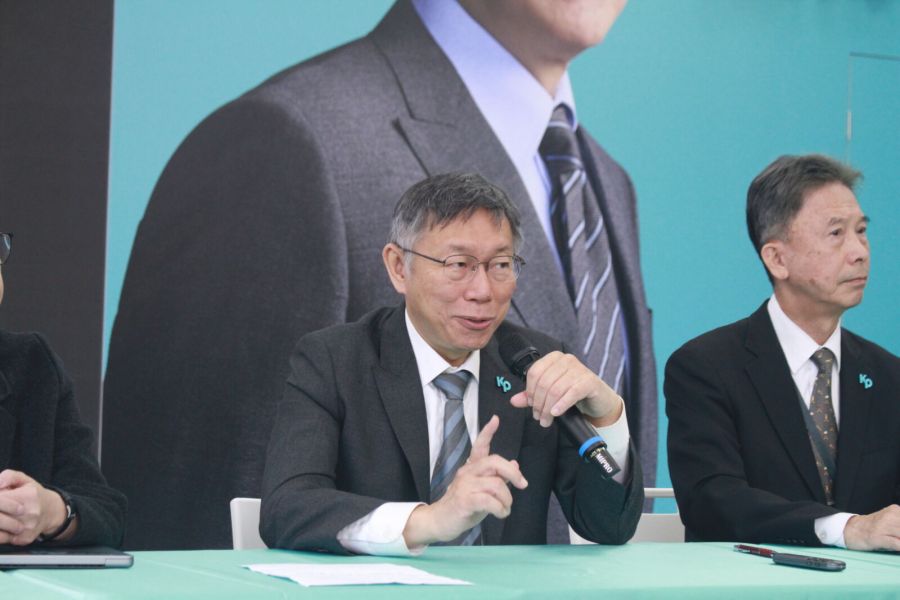 藍白合最後期限到底在哪?柯文哲:順其自然就是沒期限 208 柯文哲。(方炳超攝)