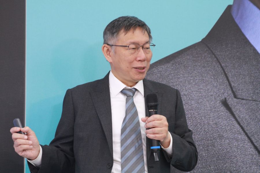 侯救少子化推補助百萬政見 柯文哲酸:一千萬效果更好 214 柯文哲。(方炳超攝)