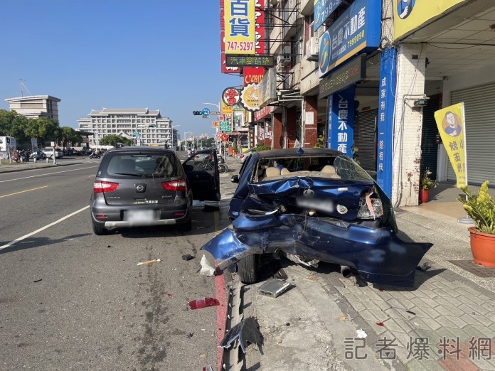 影/高雄鳳山26歲男疲勞駕駛 沿路撞毀6車幸無人傷亡 63 高雄,鳳山,車禍,疲勞駕駛