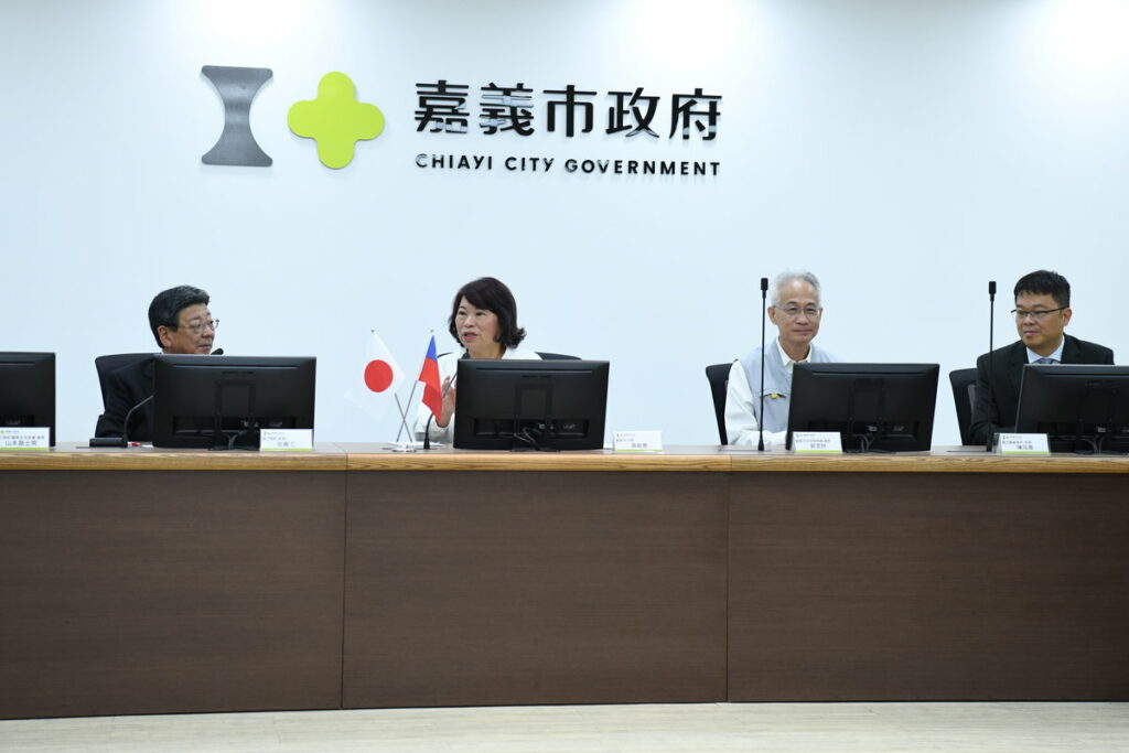 黃敏惠市長致詞 歡迎佐藤仁町長率團來訪