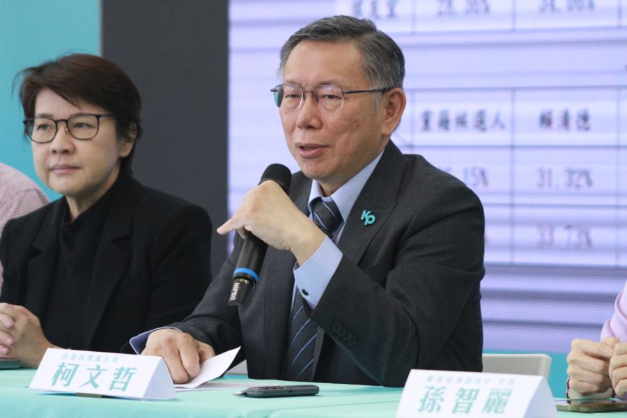 藍白合陷僵局 柯文哲出招秀民調:柯侯誰勝率高看不出來? 204 民眾黨總統參選人柯文哲。(方炳超攝)