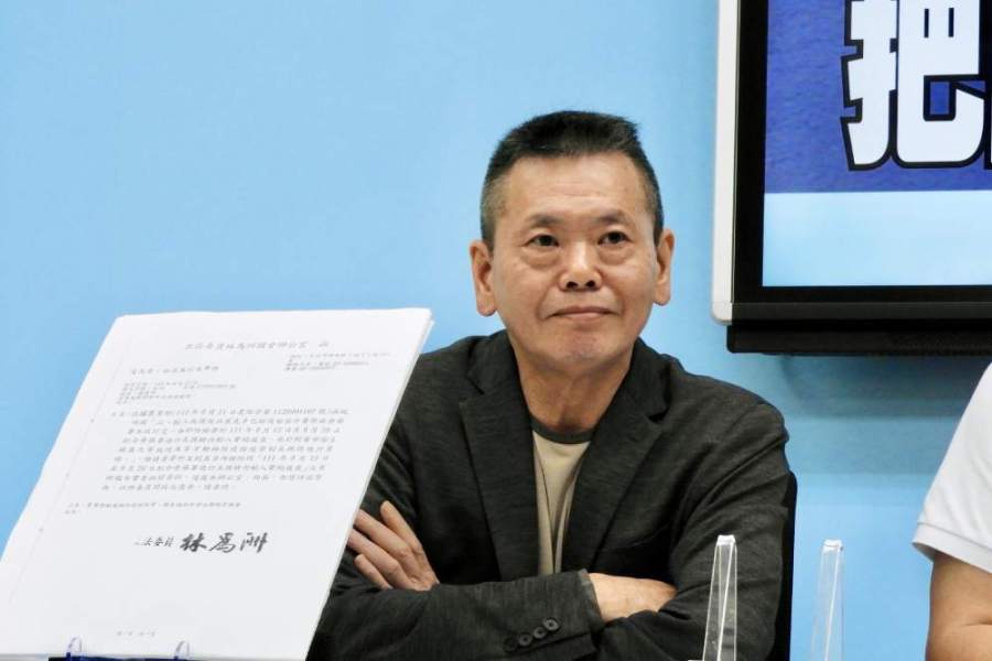 批姚立明刻意挑起藍白合矛盾 林為洲:綠營除「抗中保台」還有什麼? 212 國民黨立委林為洲。