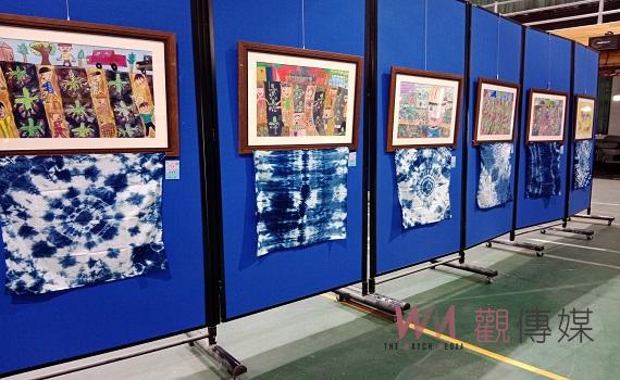 北港國中與南陽國小藝術聯展  展出水墨、版畫、皮雕等豐富多元作品