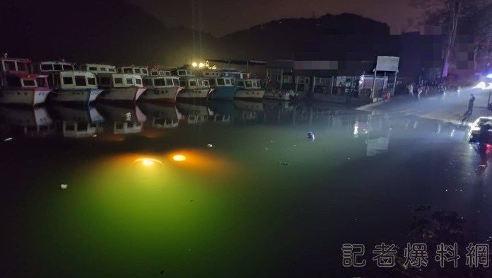 悲劇!跟著導航開車一頭栽進石門水庫大壩碼頭 駕駛急跳車逃生 71 導航,石門水庫,跳車