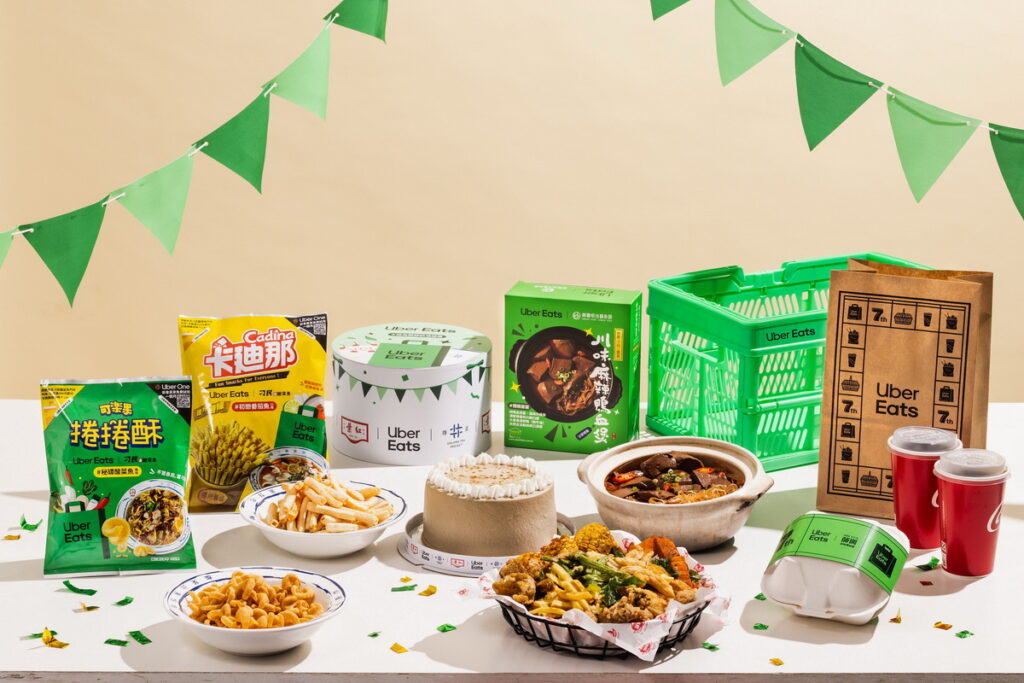 Uber Eats 攜商家合作夥伴,共創多樣、永續、便利、精省的外送優生活體驗。(Uber Eats 提供)