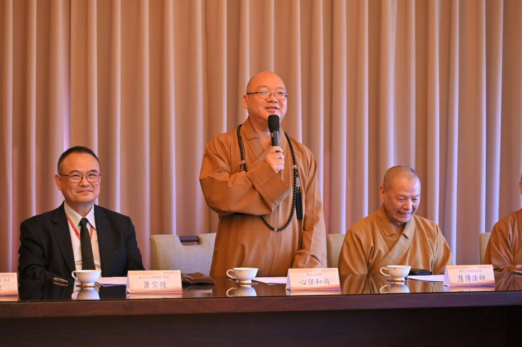 故宮與佛光山簽署合作意向  明年五月再現法華展