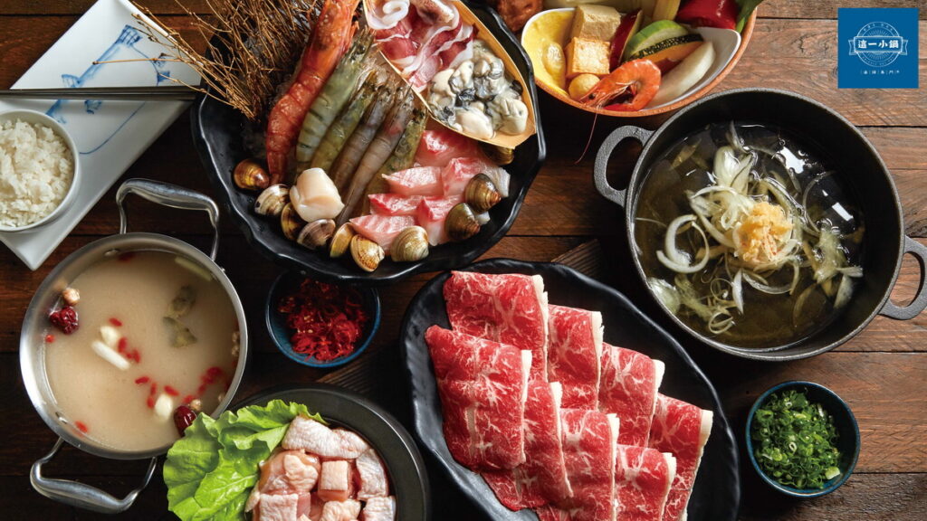 ▲K區地下街排隊美食名店「這一小鍋」,只要在Google評論留下5星好評,及10字以上評論,即可享受優質食材四選一的免費招待。