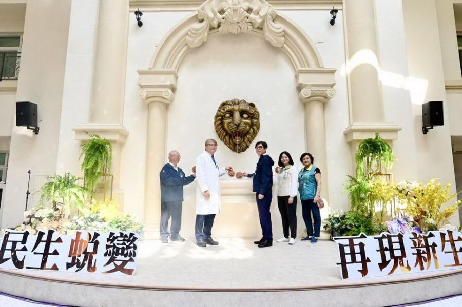 高雄市立民生醫院打造全新中庭候診環境　