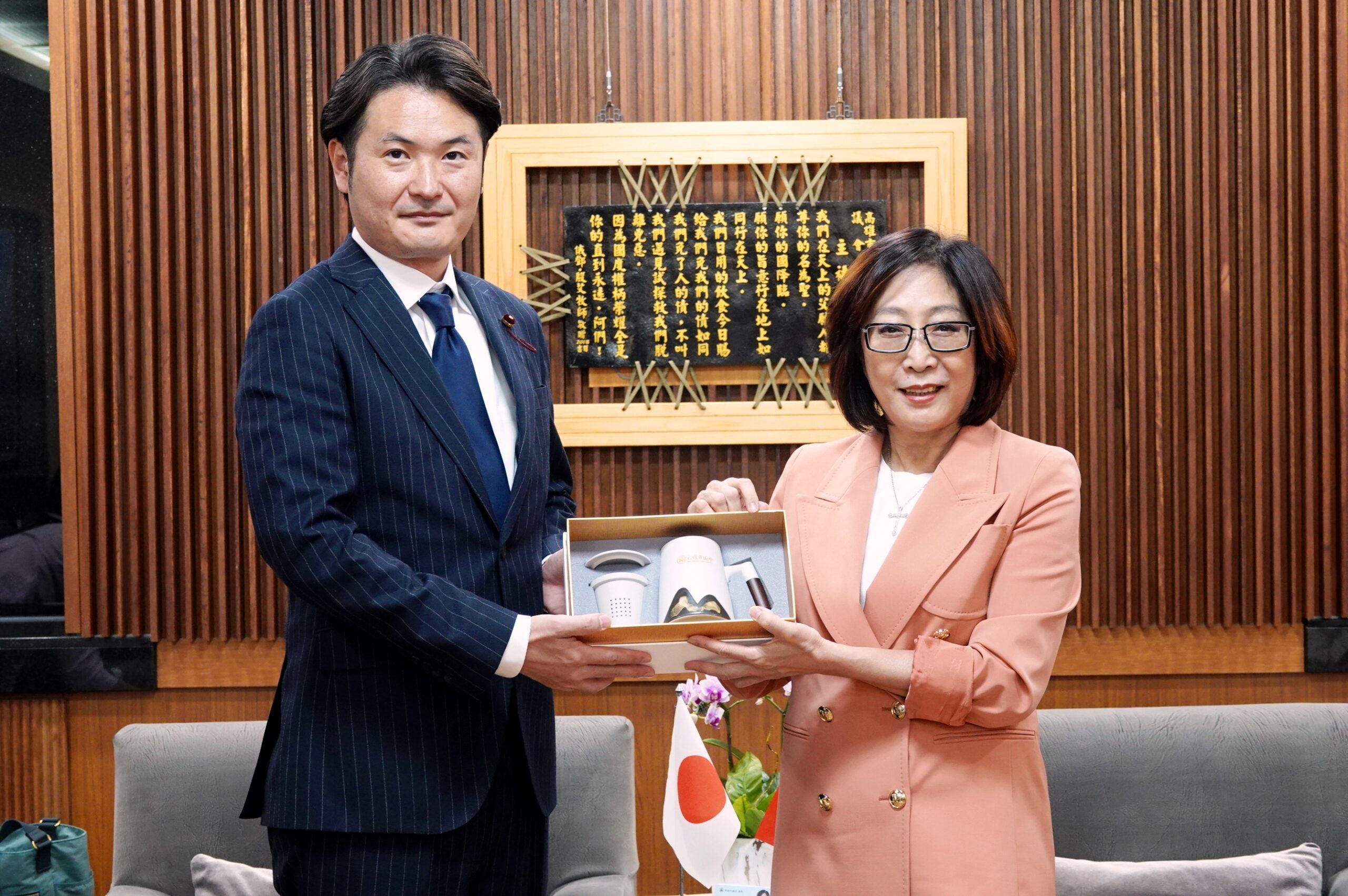 東京都大田區議員首度來台 高市議會熱情歡迎