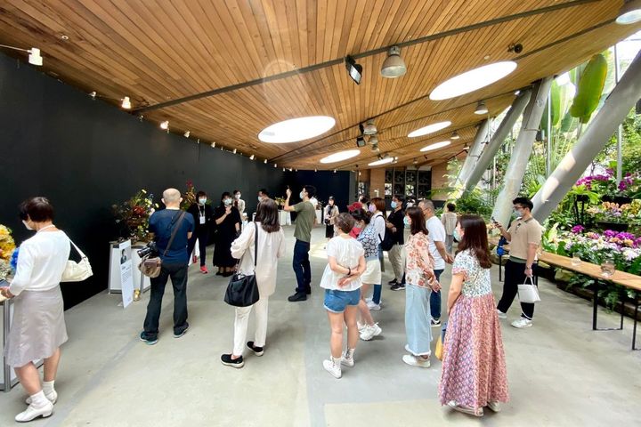 臺北典藏植物園《繁盛花道》花藝創作特展於11/11、12登場。 圖:Flower Daily/提供