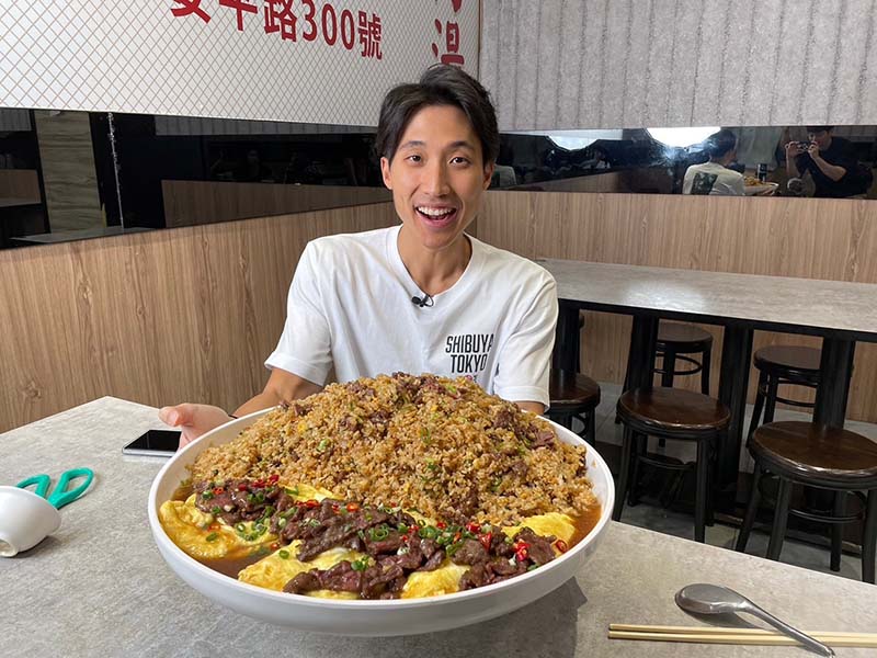 挑戰在地牛肉湯、炒飯。圖/台南光觀局