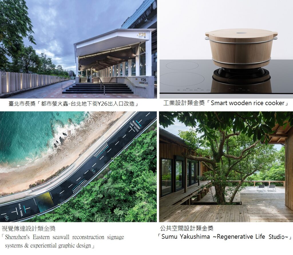 今年獲臺北市長獎及三項金獎得獎作品
