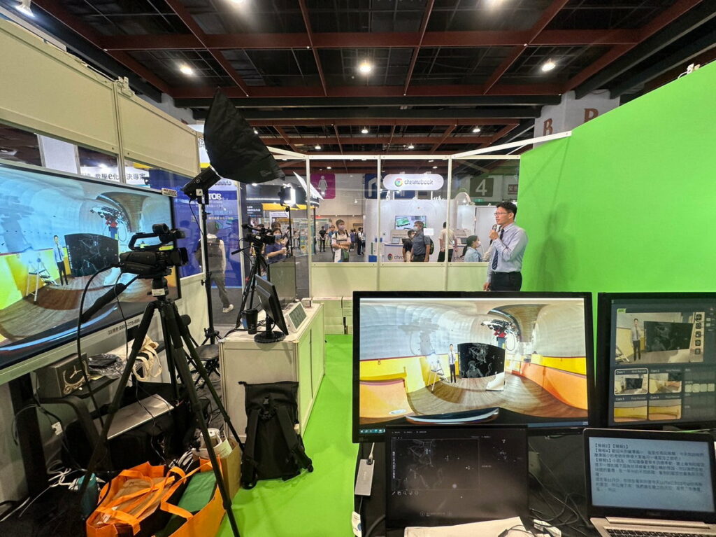 臺灣教育科技展5G XR直播共學 數位學習新體驗