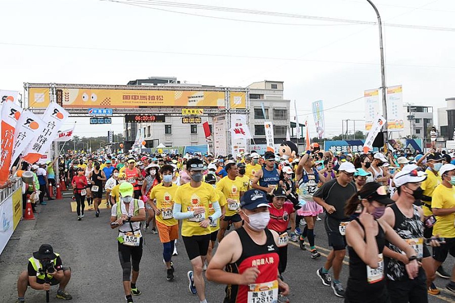 田中馬明起跑 今藝術季打頭陣 王惠美:用跑步感受彰化 214 田中馬明起跑 今藝術季打頭陣 王惠美:用跑步感受彰化 213