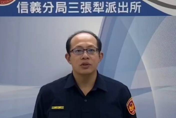 三張所所長陳右霖說明。（記者林金聖翻攝）