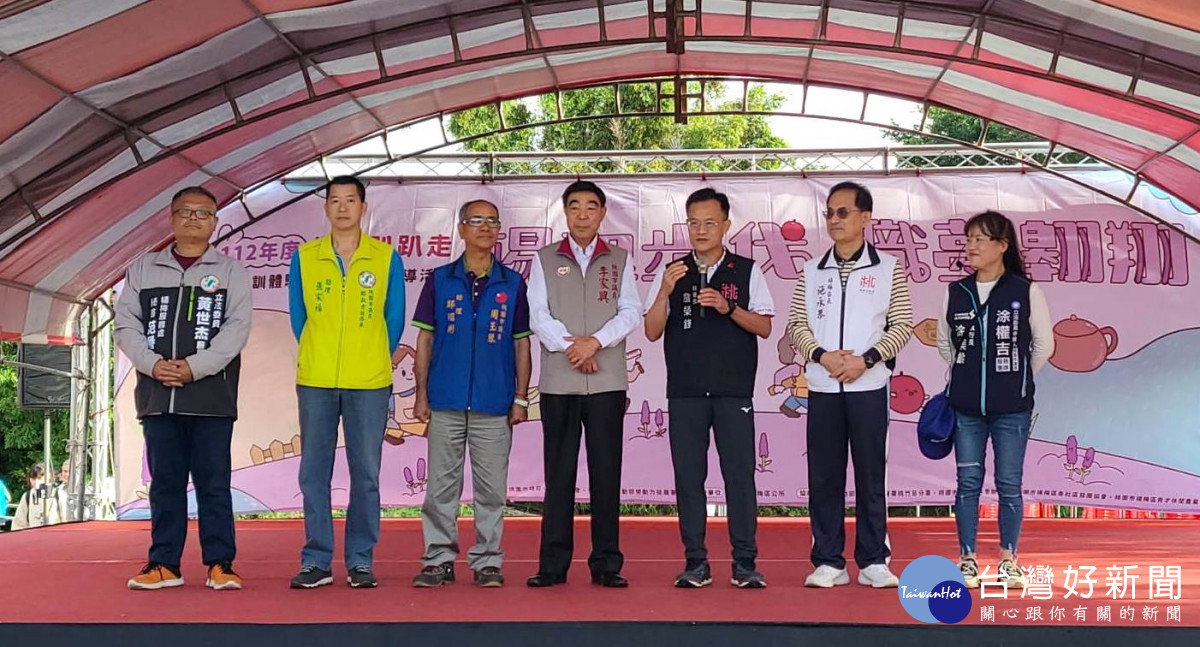 桃市府秘書長詹榮鋒致詞。<br /><br /> 