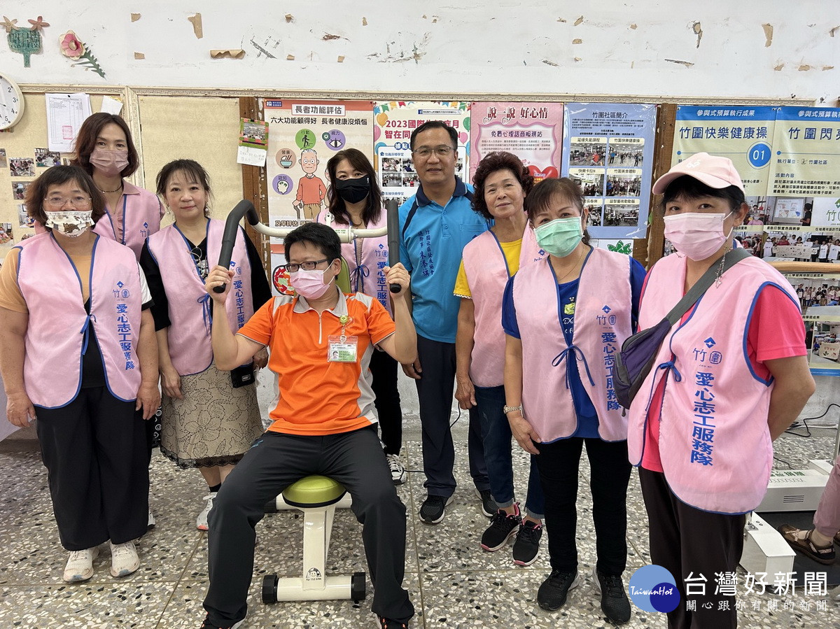 竹秀以視病猶親為宗旨。(竹秀提供)