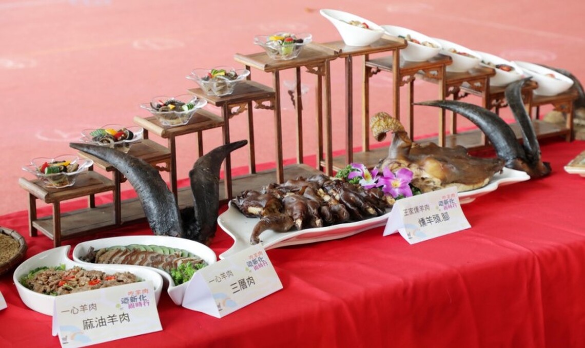 台南新化果菜市場推羊肉湯
