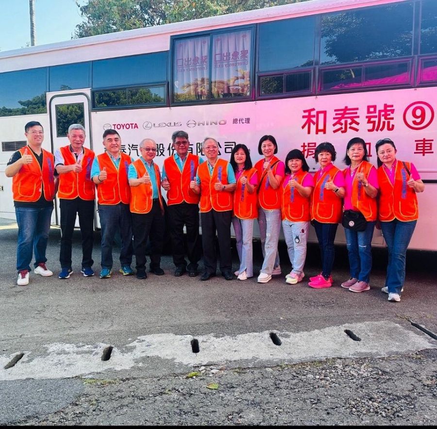 國際扶輪虎尾東區社舉辦愛心捐血活動