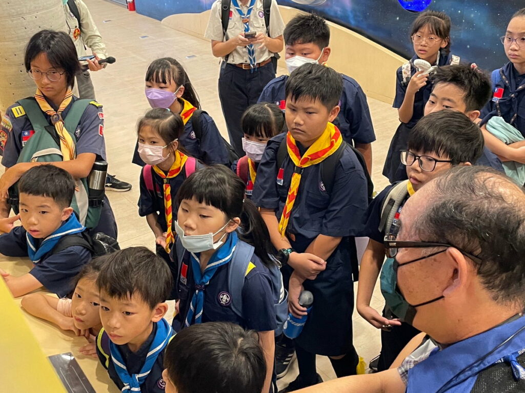 嘉義市112年度幼(女)童軍訓練暨技能考驗活動 嘉義市幼童軍齊聚烏山頭挑戰技能考驗