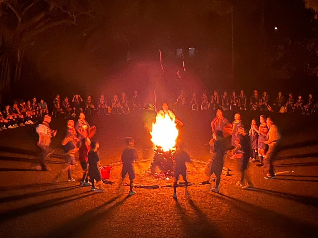 嘉義市112年度幼(女)童軍訓練暨技能考驗活動 嘉義市幼童軍齊聚烏山頭挑戰技能考驗